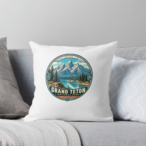 Item preview, Wild Majestic Timeless Grand Teton National Park Wyoming Travel Hiker Adventure designed and sold by Simsimah26Parks.
