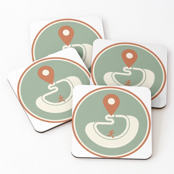 Item preview, circular badge of runner designed and sold by alex889art.