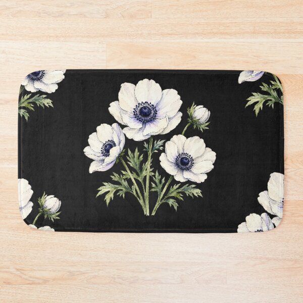 Item preview, Minimal Anemone Botanical Watercolor designed and sold by ColorSplash123.