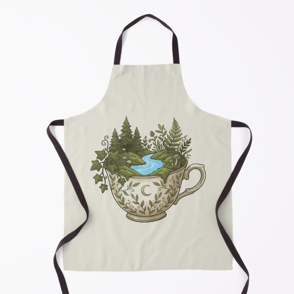 Item preview, Cozy Cottagecore Teacup Forest designed and sold by BrownHorse90s.