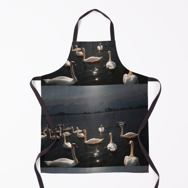 Item preview, Golden Light on Graceful Swans designed and sold by DiaSinama.