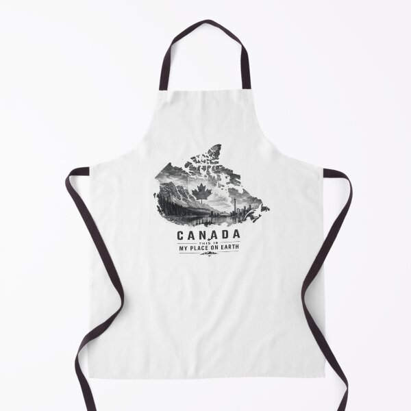 Item preview, Canada Monochrome Travel Map Wall Art designed and sold by JMDG Studio.