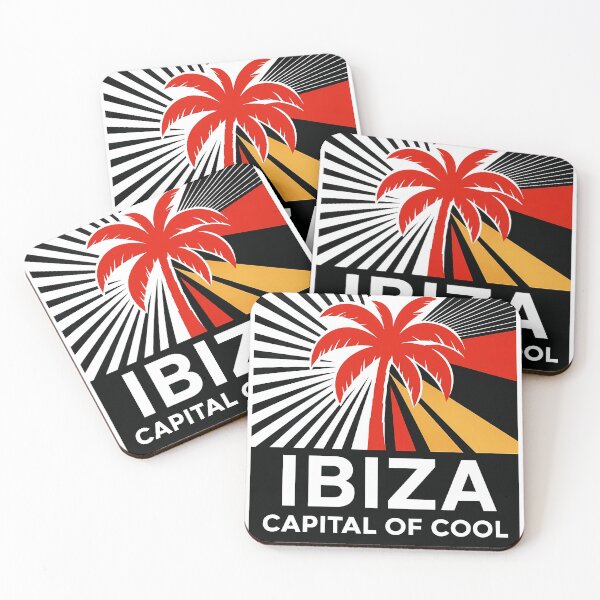 Item preview, Ibiza Minimal Contemporary Art – Balearic Island Design for Music & Party Lovers designed and sold by OzzFrequency.