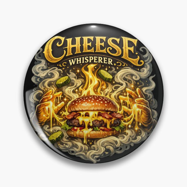Item preview, Cheese Whisperer Vintage Burger T-Shirt | Foodies Unisex Apparel designed and sold by irfanshikh.