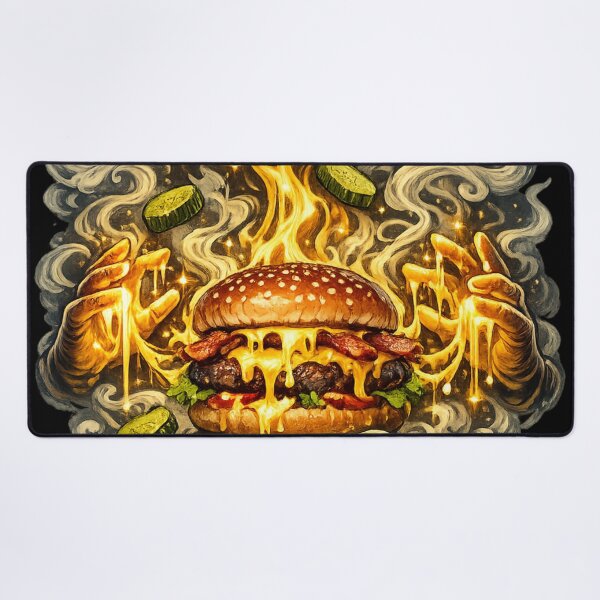Item preview, Cheese Whisperer Vintage Burger T-Shirt | Foodies Unisex Apparel designed and sold by irfanshikh.