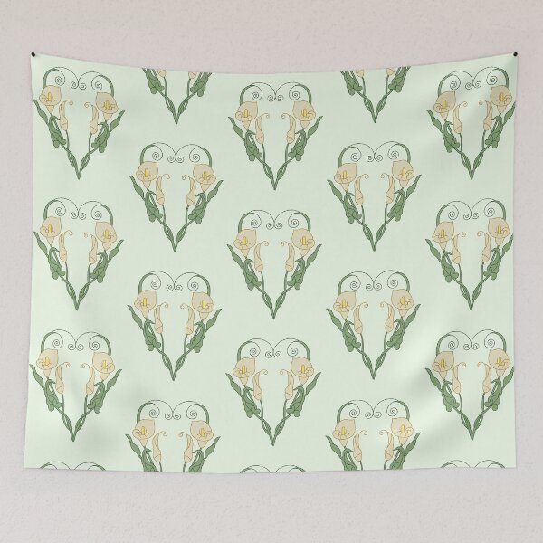 Item preview, Hearts of Lilies designed and sold by Mirabel Design.