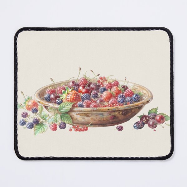 Item preview, Berry Bliss Vintage Harvest Bowl designed and sold by 63Hotpeppers.