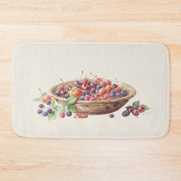 Item preview, Berry Bliss Vintage Harvest Bowl designed and sold by 63Hotpeppers.