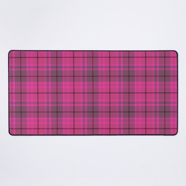 Item preview, Pink tartan plaid with faux twill texture designed and sold by Anne Londez Studio.