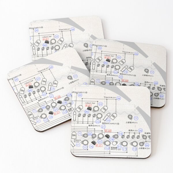 Item preview, Stage Lighting Plot Technical Blueprint designed and sold by Komatoya.