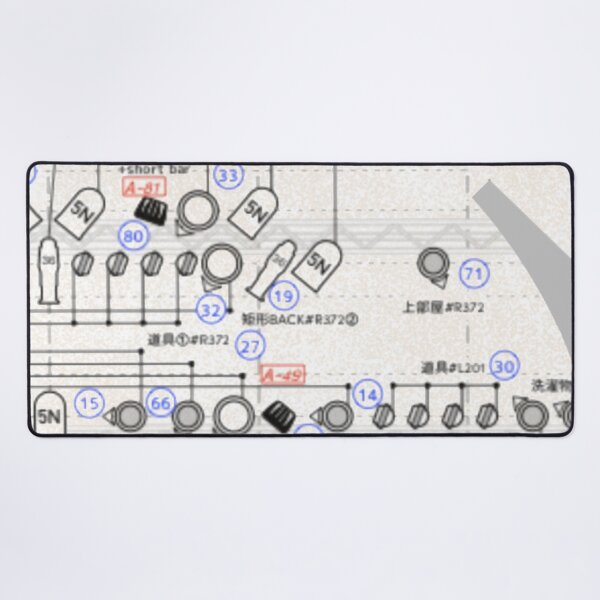 Item preview, Stage Lighting Plot Technical Blueprint designed and sold by Komatoya.