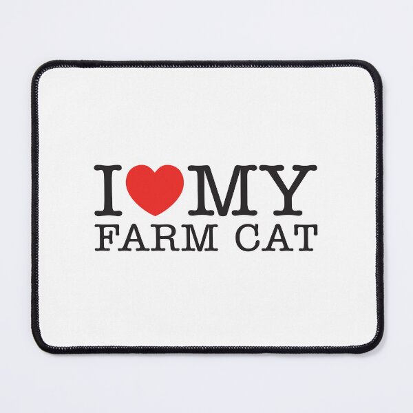 Item preview, I Love My Farm Cat designed and sold by shitpostee.