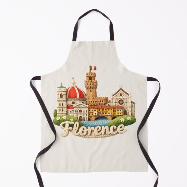 Item preview, Cute Knitted Florence Landmark | Handmade Yarn City Travel Knit Souvenir designed and sold by Moons Studio.