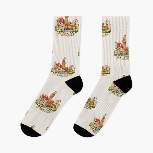 Item preview, Cute Knitted Florence Landmark | Handmade Yarn City Travel Knit Souvenir designed and sold by Moons Studio.