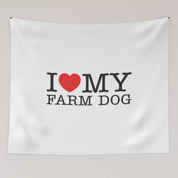 Item preview, I Love My Farm Dog designed and sold by shitpostee.
