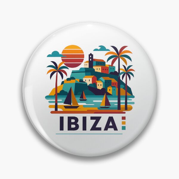 Item preview, Ibiza Minimal Contemporary Art – Balearic Island Design for Music & Party Lovers designed and sold by OzzFrequency.