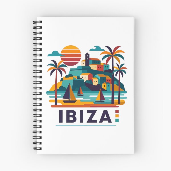 Item preview, Ibiza Minimal Contemporary Art – Balearic Island Design for Music & Party Lovers designed and sold by OzzFrequency.