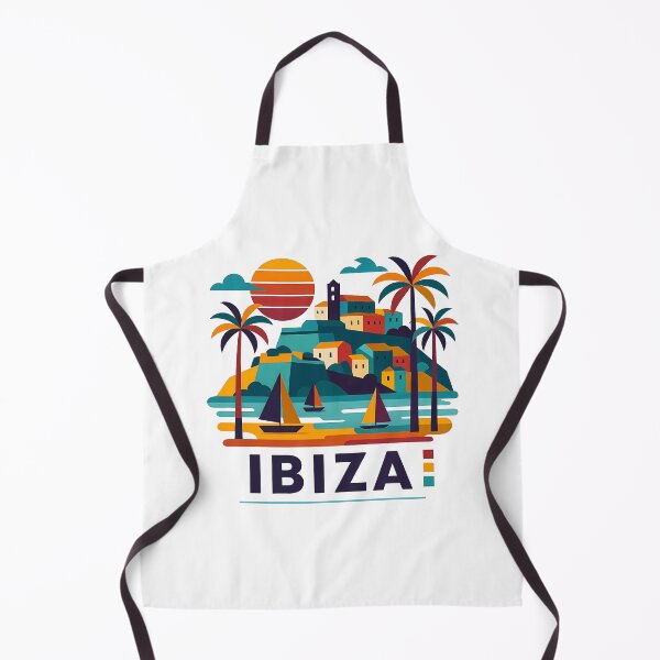 Item preview, Ibiza Minimal Contemporary Art – Balearic Island Design for Music & Party Lovers designed and sold by OzzFrequency.