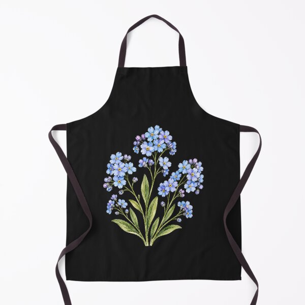 Item preview, Minimal Forget-Me-Not Botanical Watercolor designed and sold by ColorSplash123.