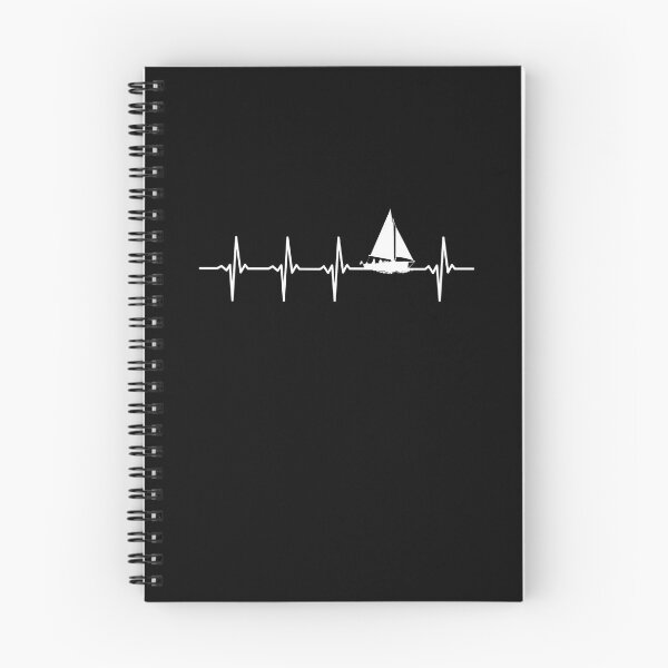Item preview, Sailboat Heartbeat Line Design designed and sold by SoyLamderma.