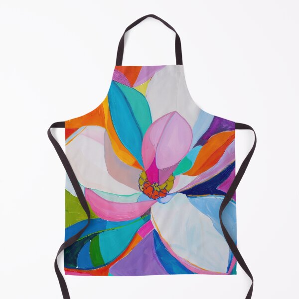 Item preview, Vibrant Abstract Magnolia Flower Painting designed and sold by Pierce Millington Gallery.