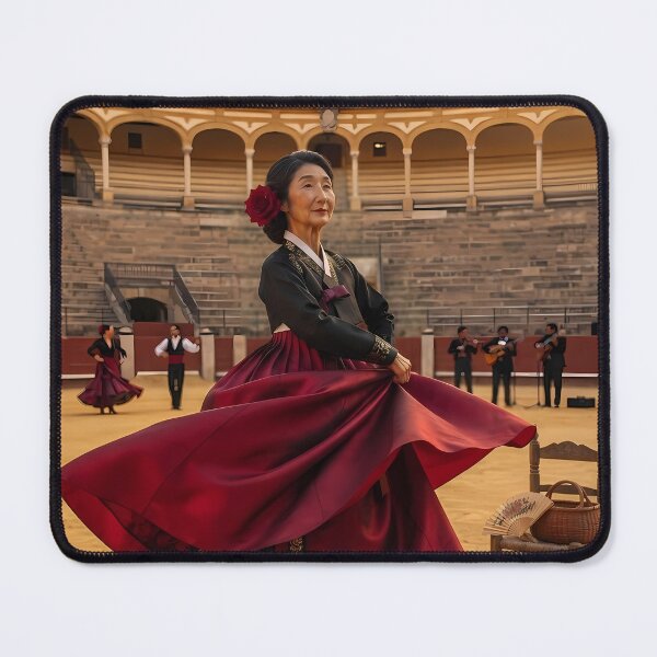Item preview, Arena of Passion: A Hanbok's Bold Waltz in Spain ?? designed and sold by SOOstudio73.