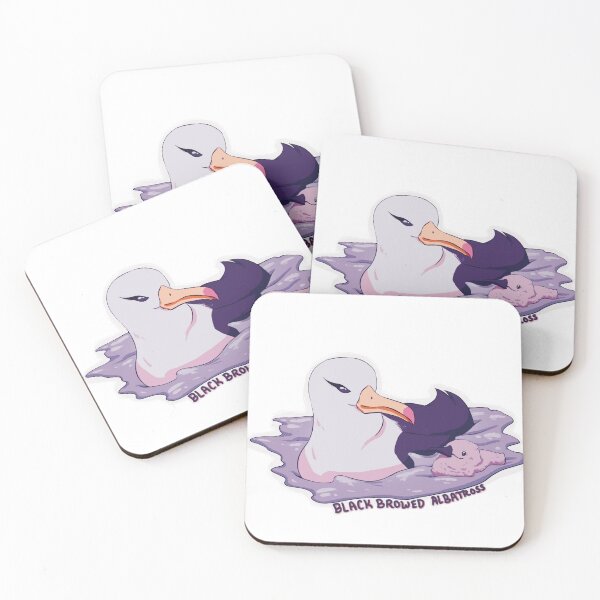 Item preview, Black Browed Albatross (Endangered Species) designed and sold by Dragon Blossom Art.