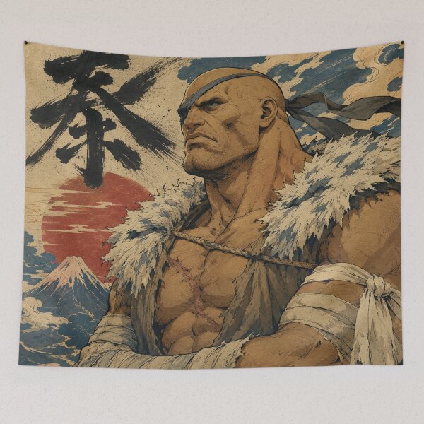 Item preview, Sagat Street Fighter | SF6 Fanart designed and sold by bapupa.
