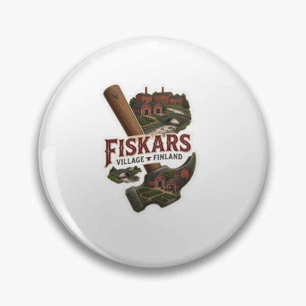 Item preview, Fiskars Village Finland Heritage Sticker designed and sold by Imaginarium of Chaos falcon88 .