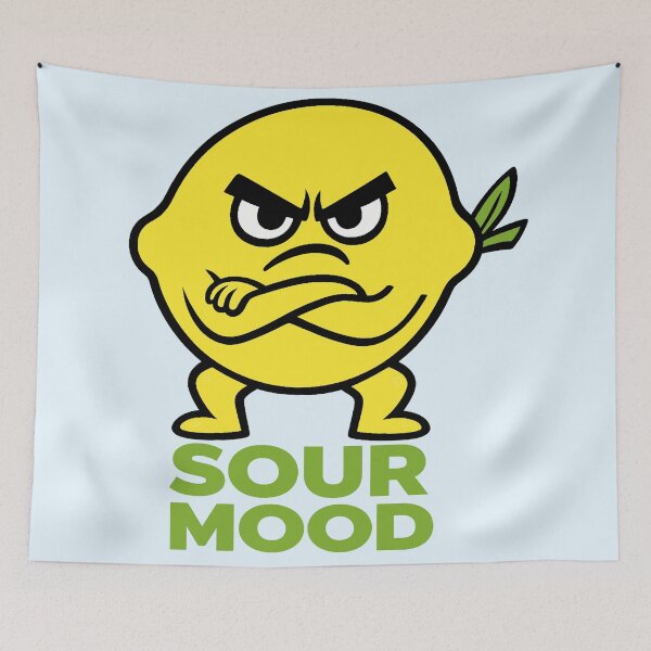 Item preview, Sour Mood - Unhappy Lemon designed and sold by Regal Rev.