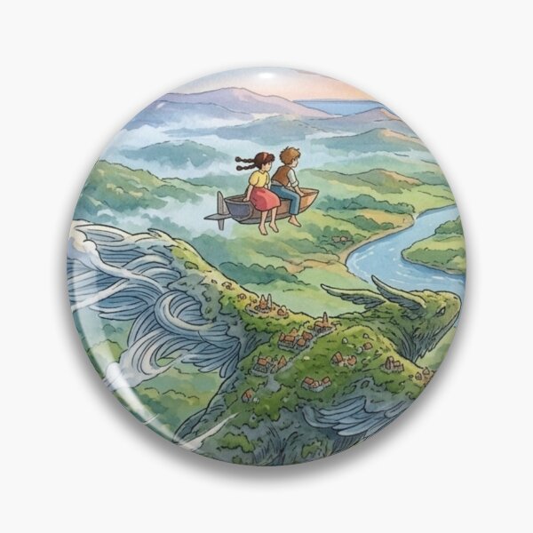 Item preview, Fly High Ghibli designed and sold by AnimeHarbor.