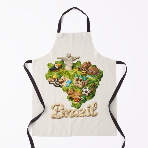 Item preview, Cute Knitted Brazil Landmark | Handmade Yarn Knit Travel Souvenir designed and sold by Moons Studio.