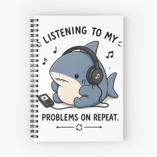 Item preview, mr. shark listening to his problems designed and sold by rimisart.