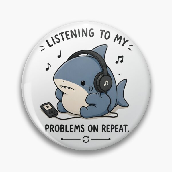 Item preview, mr. shark listening to his problems designed and sold by rimisart.