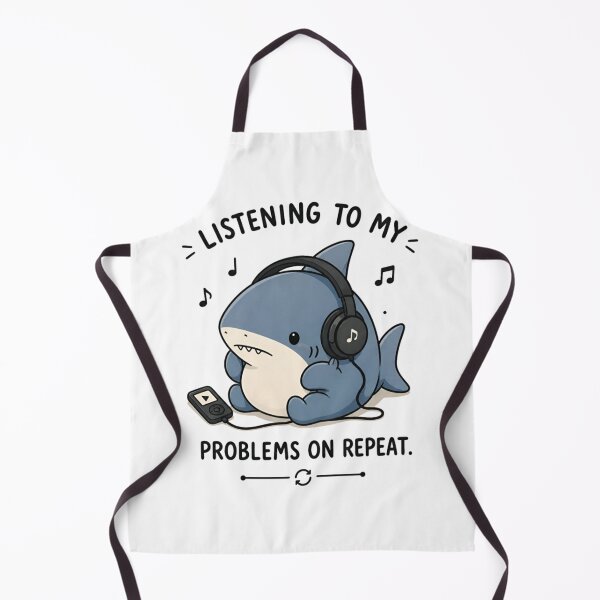 Item preview, mr. shark listening to his problems designed and sold by rimisart.