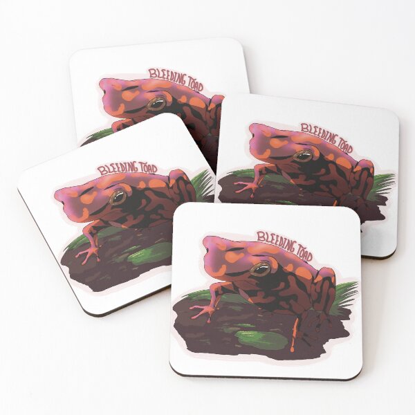 Item preview, Bleeding Toad (Endangered Species) designed and sold by Dragon Blossom Art.