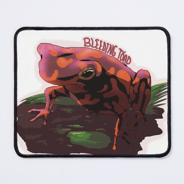Item preview, Bleeding Toad (Endangered Species) designed and sold by Dragon Blossom Art.