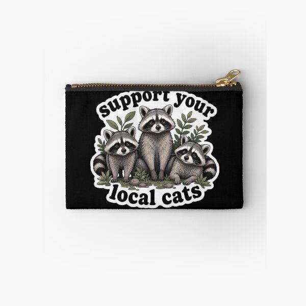 Item preview, Support Your Local Trash Panda Cats designed and sold by Owcomm.