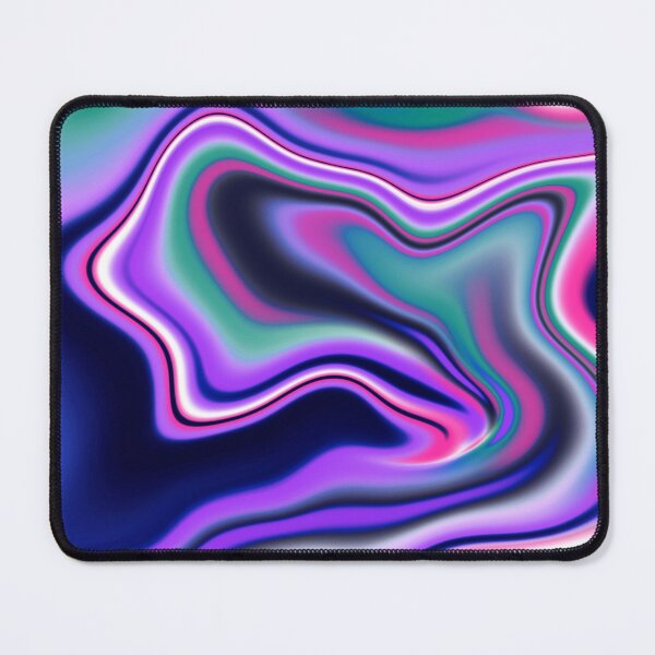 Item preview, Neon Liquid Waves Abstract Gradient designed and sold by Happyabstract.