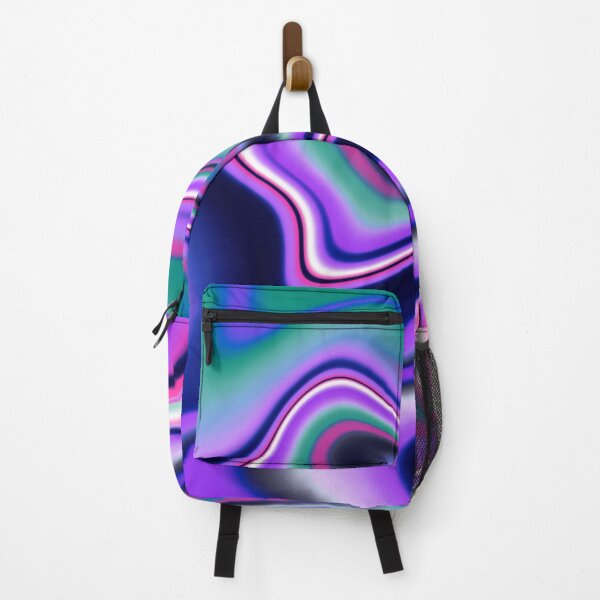 Item preview, Neon Liquid Waves Abstract Gradient designed and sold by Happyabstract.