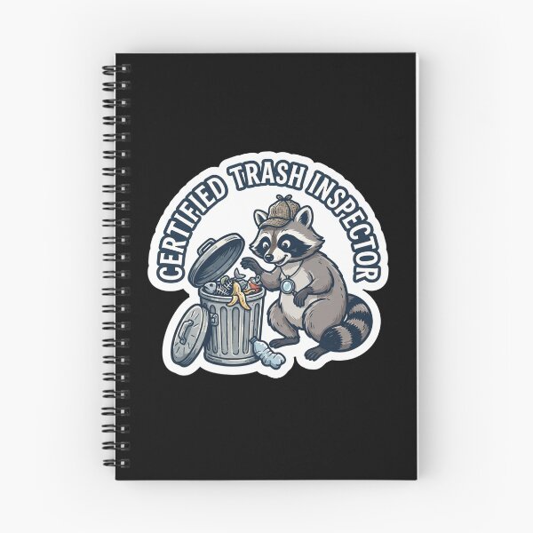 Item preview, Certified Trash Inspector Raccoon Funny Wildlife designed and sold by Owcomm.