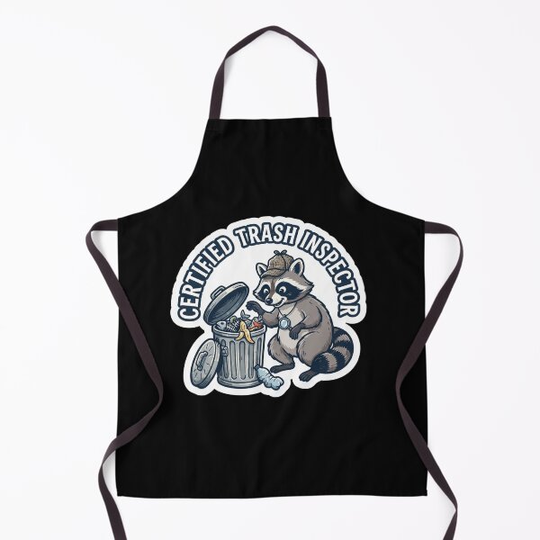 Item preview, Certified Trash Inspector Raccoon Funny Wildlife designed and sold by Owcomm.