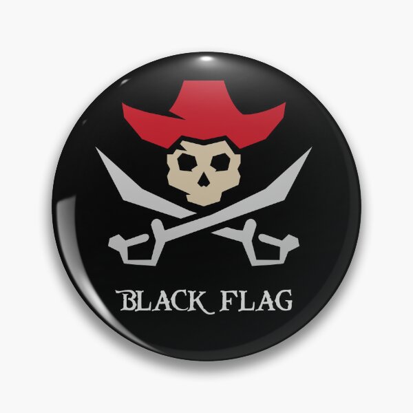 Item preview, Black Flag Pirate Skull designed and sold by ElectroSphere46.