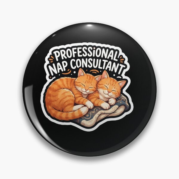 Item preview, Professional Nap Consultant Cute Sleeping Cats designed and sold by Owcomm.