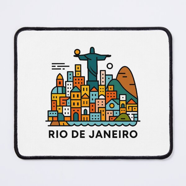Item preview, Rio de Janeiro Christ the Redeemer & Sugarloaf Art designed and sold by OzzFrequency.
