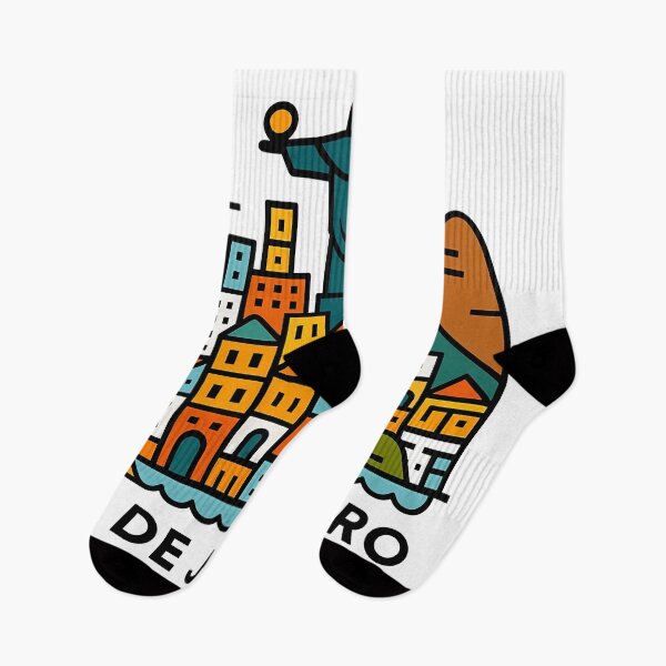 Item preview, Rio de Janeiro Christ the Redeemer & Sugarloaf Art designed and sold by OzzFrequency.