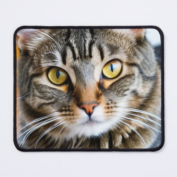 Item preview, Animals - Tabby Cat, Feline Portrait with Golden Gaze designed and sold by World-Pets.