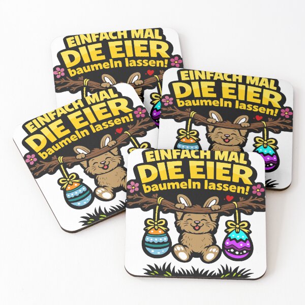 Item preview, Just let the eggs dangle, bunny. designed and sold by Pommes im Bett.