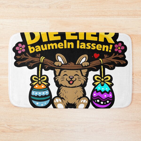 Item preview, Just let the eggs dangle, bunny. designed and sold by Pommes im Bett.