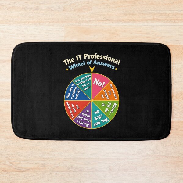 Item preview, The IT Professional Wheel of Answers designed and sold by kelvinmunene13.
